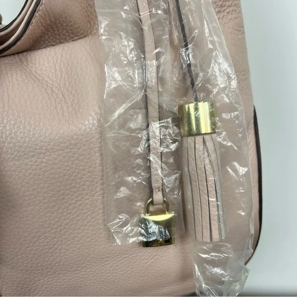 G.I.L.I. Classic Hobo Pebbled Leather in Blush. NWOT. Large #361 - Picture 3 of 12